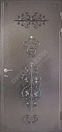 Фотография «Дверь с ковкой №4»